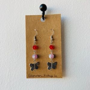 Silver butterfly Hang Downs